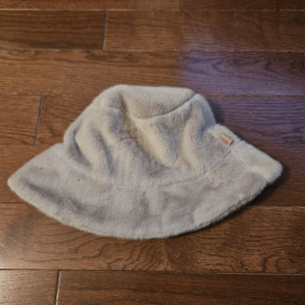 UGG Faux Fur Bucket Hat